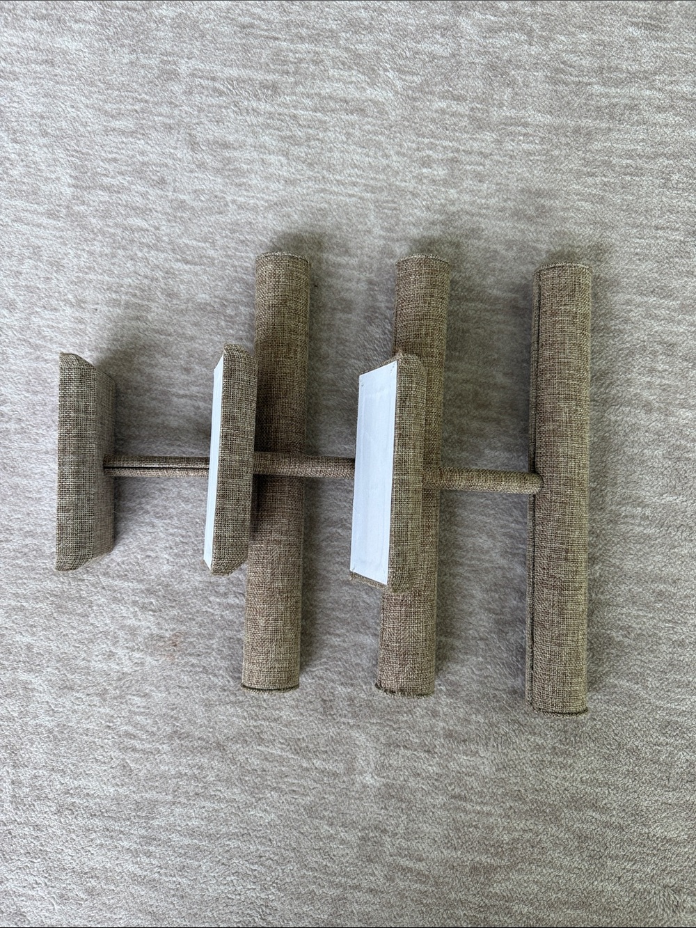 Burlap Bracelet Bar Stands (3) - Picture 4 of 5